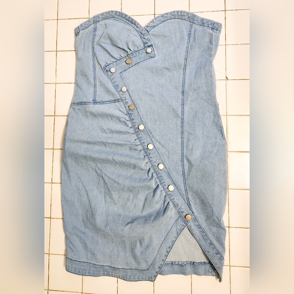 Fashion to Figure Light Blue Denim Jacket